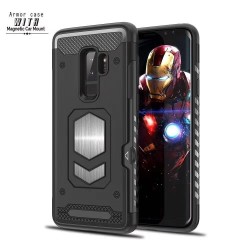 Armor Case with Credit Card Slot Iphone XS Max Black