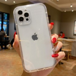 2 In 1 Armored Transparent Case (Inner Frame : Hard PC / Outer : TPU) Iphone Xs Max