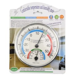 Round Thermometer with Humidity Hygromter Diameter 13cm Round Thermometer with Humidity Hygromter Diameter 13cm