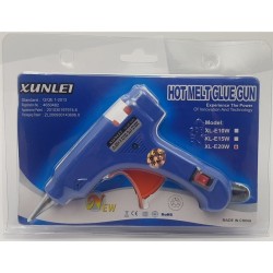 XUNLEI Hot Melt Glue Gun 20Watt Glue Stick Diameter 7mm XLE20 - No DC XUNLEI Hot Melt Glue Gun 20Watt Glue Stick Diameter 7mm XLE20 - No DC