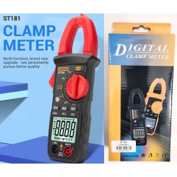 ANENG Digital Clamp Meter DC/AC Current 4000 Counts Multimeter Ammeter Voltage Tester ST181 ANENG Digital Clamp Meter DC/AC Current 4000 Counts Multimeter Ammeter Voltage Tester ST181