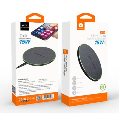 WUW Wireless Charger 15W Ultra Slim WUW Wireless Charger 15W Ultra Slim