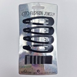 Metal Hair Clip 5pc/Card (12 Card/2 Design/Pack) Metal Hair Clip 5pc/Card (12 Card/2 Design/Pack)
