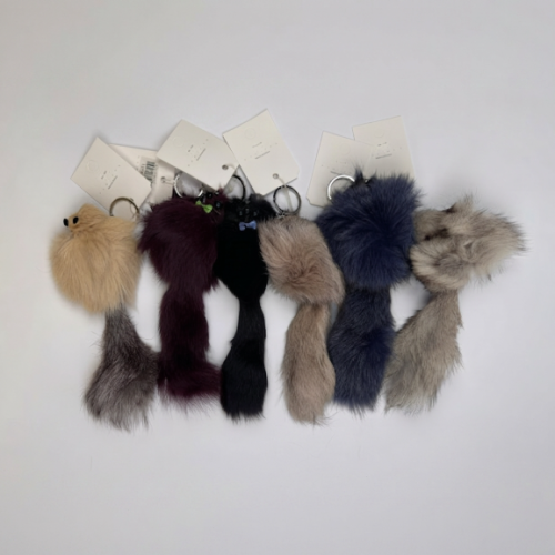 Fur Keyring 20cm (10pcs Mix Colour in OPP bag) Fur Keyring 20cm (10pcs Mix Colour in OPP bag)