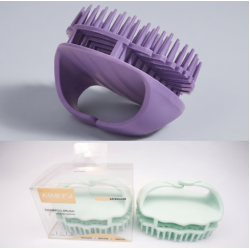 Professional Salon Quality Hair Comb Silicone Hair Scalp Massage (12ea/Pack)