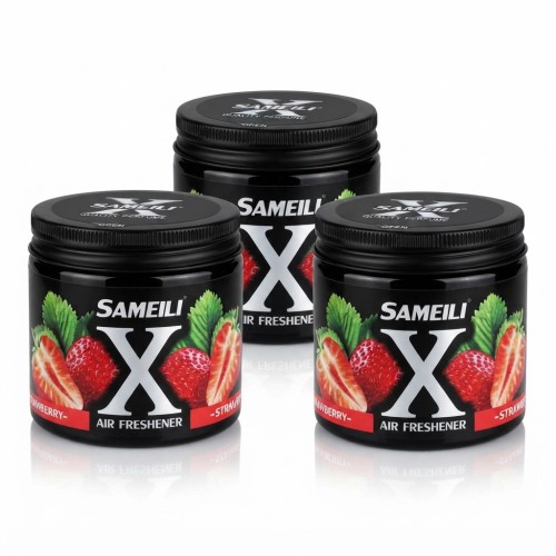 SAMEILI Natural Essense Oil Gel Car Air Freshener 220 gram Strawberry SAMEILI Natural Essense Oil Gel Car Air Freshener 220 gram Strawberry