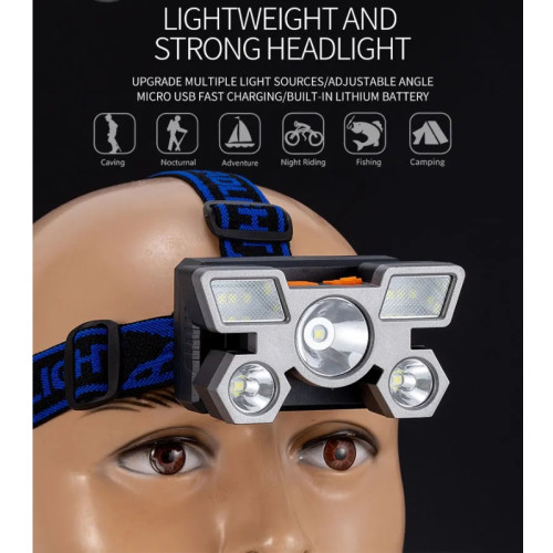 Super Bright 40W Led Torch Headlamp USB Rechargeable two 18650 Battery LHL012 Super Bright 40W Led Torch Headlamp USB Rechargeable two 18650 Battery LHL012