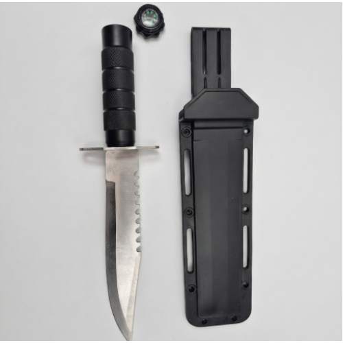 Tactical Multi-Purpose Knife Compass with ABS Case 31cm